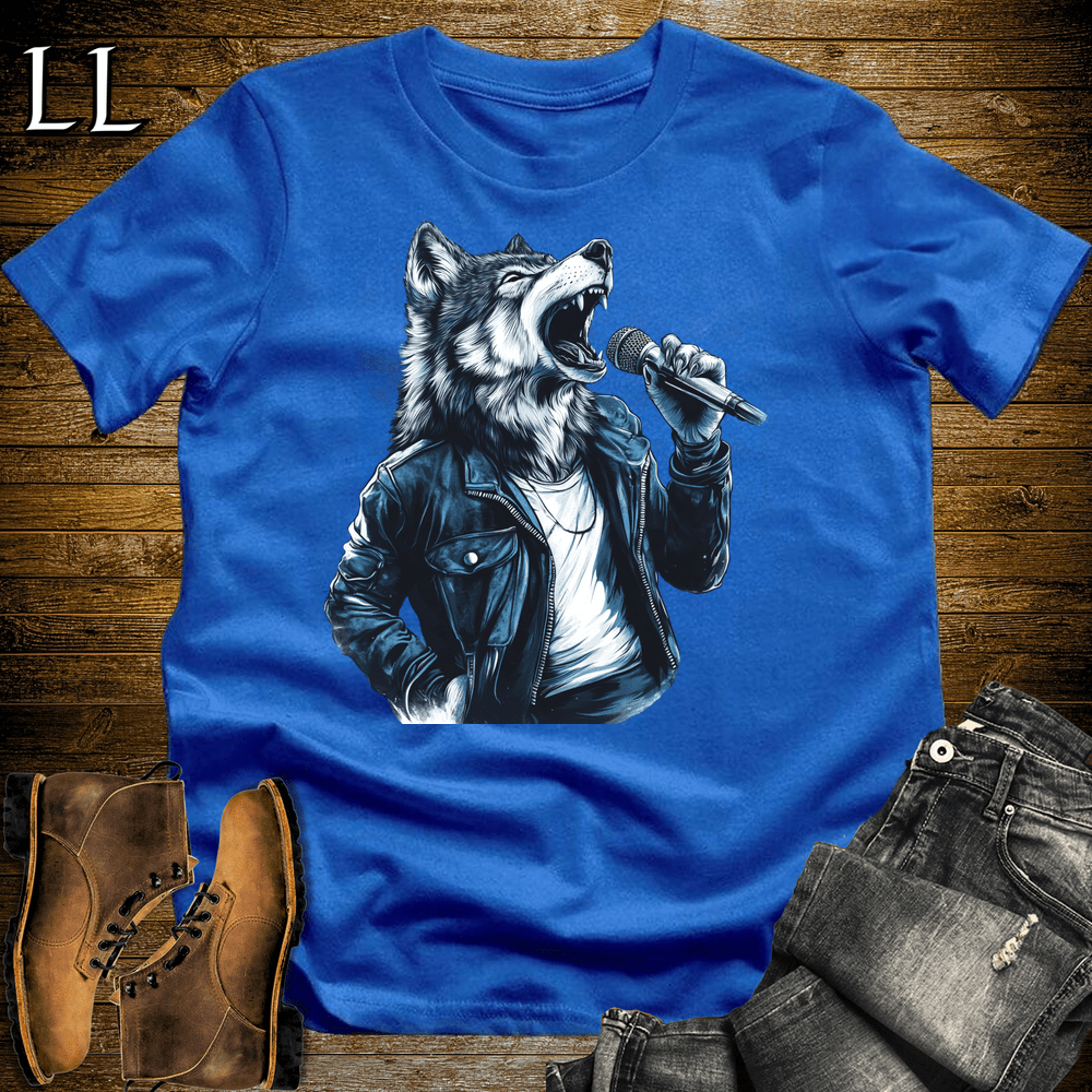 Party Animals Karaoke Wolf - Royal - LegacyLayers