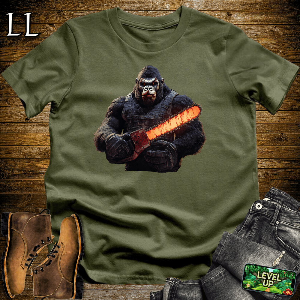 Texas Chainsaw Gorilla - Military Green - LegacyLayers