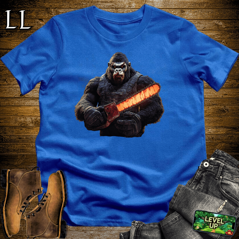 Texas Chainsaw Gorilla - Royal - LegacyLayers