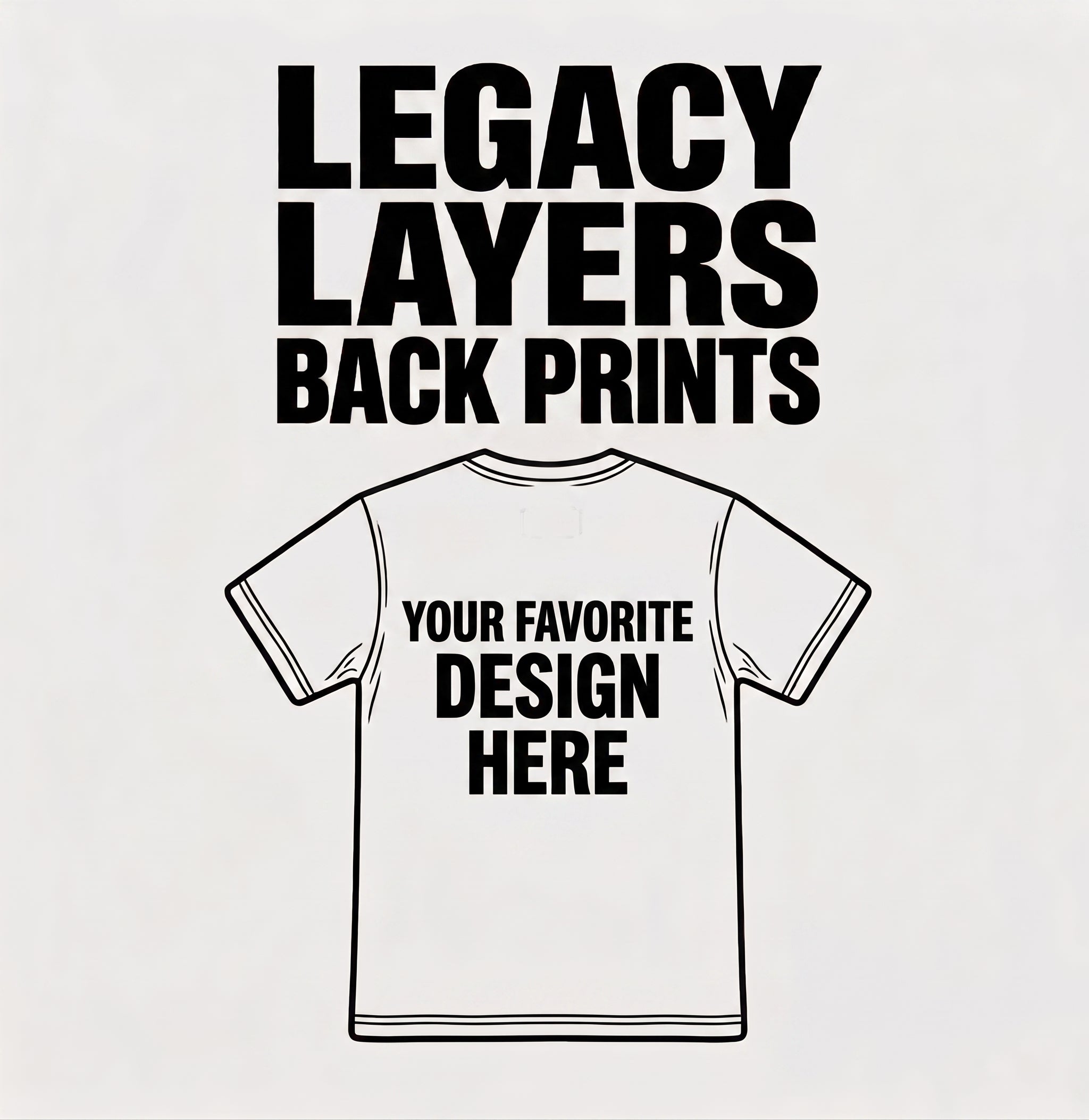 Back Prints - Softstyle T-Shirts