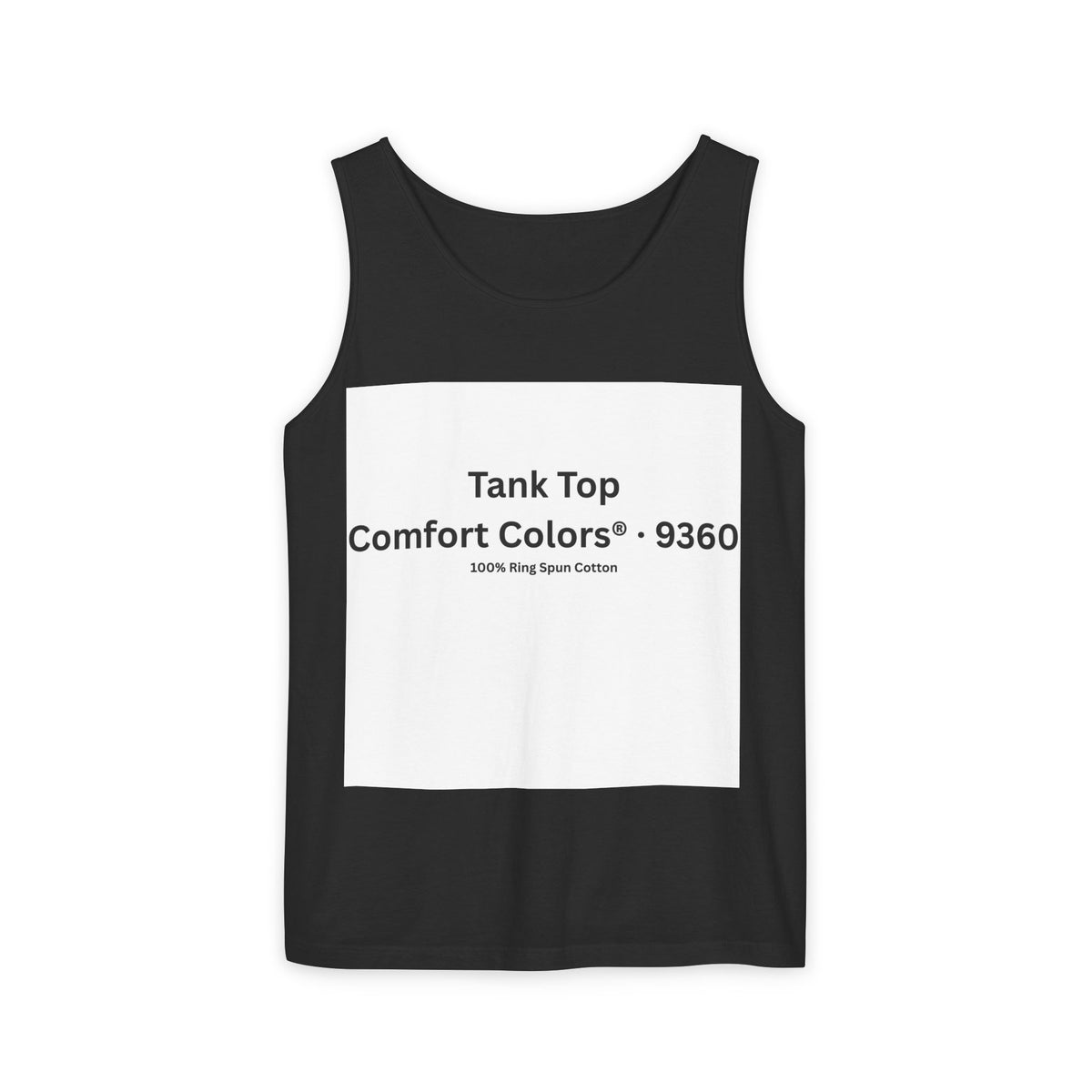 Garment-Dyed Tank Top