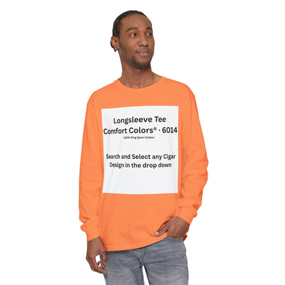 Longsleeve Cigar T-Shirt - Pick Any Design