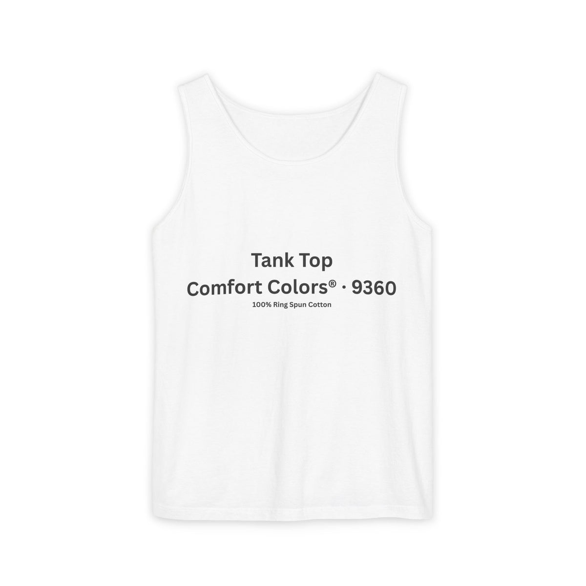 Garment-Dyed Tank Top