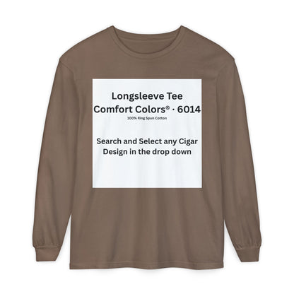 Longsleeve Cigar T-Shirt - Pick Any Design