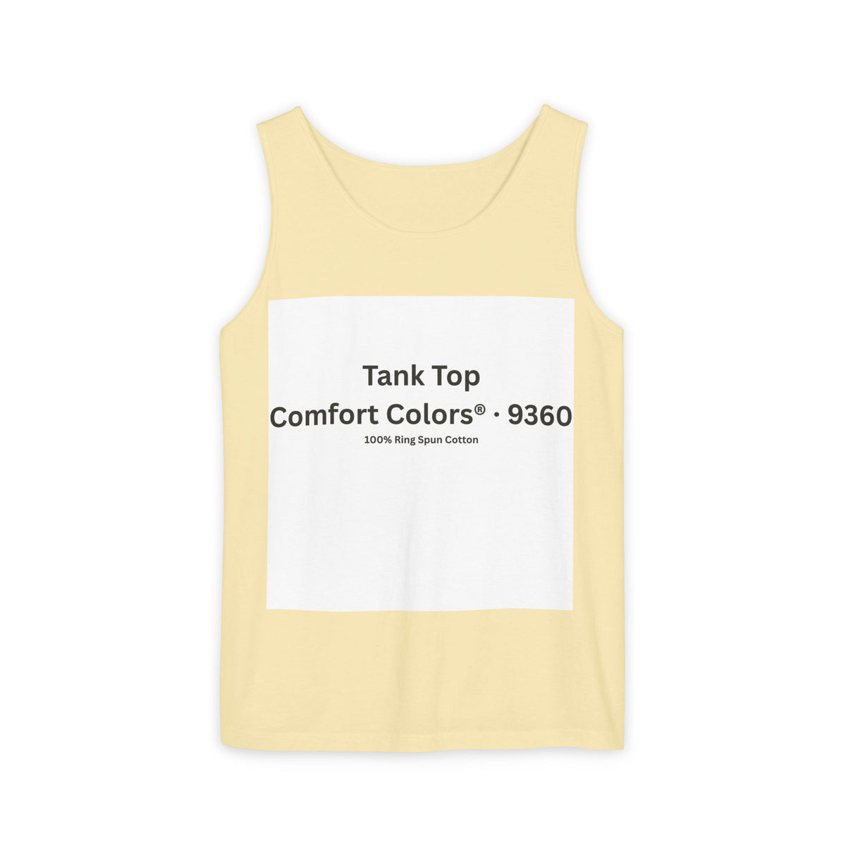Garment-Dyed Tank Top