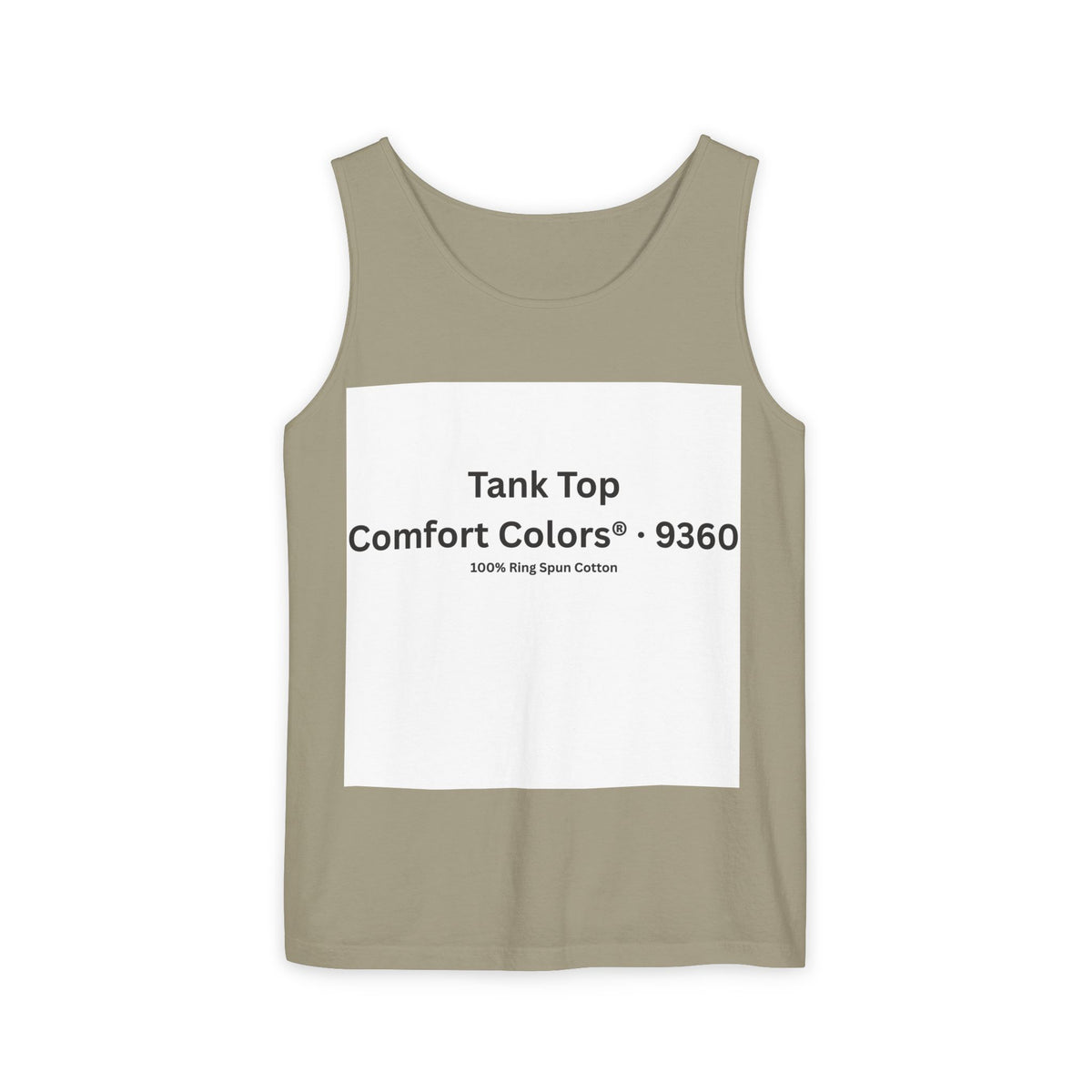 Garment-Dyed Tank Top