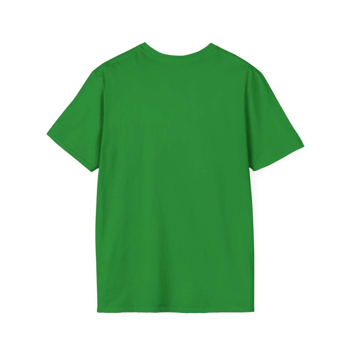 Irish Green Softstyle T-shirt, back view — color option for Legacy Layers cigar tees