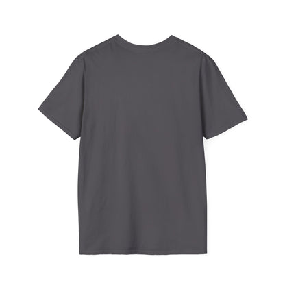 Charcoal Softstyle T-shirt, back view — color option for Legacy Layers cigar tees