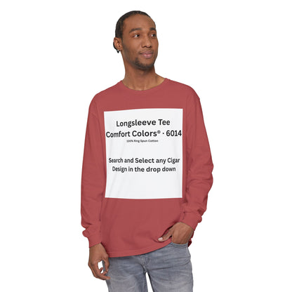 Longsleeve Cigar T-Shirt - Pick Any Design