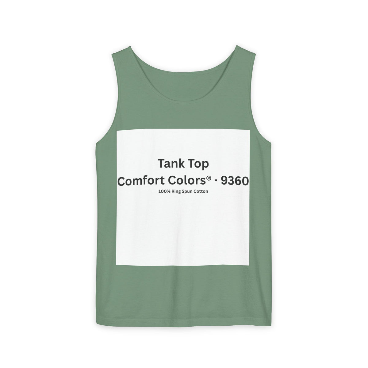 Garment-Dyed Tank Top
