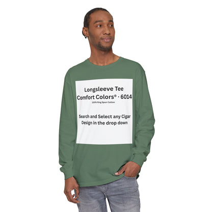 Longsleeve Cigar T-Shirt - Pick Any Design