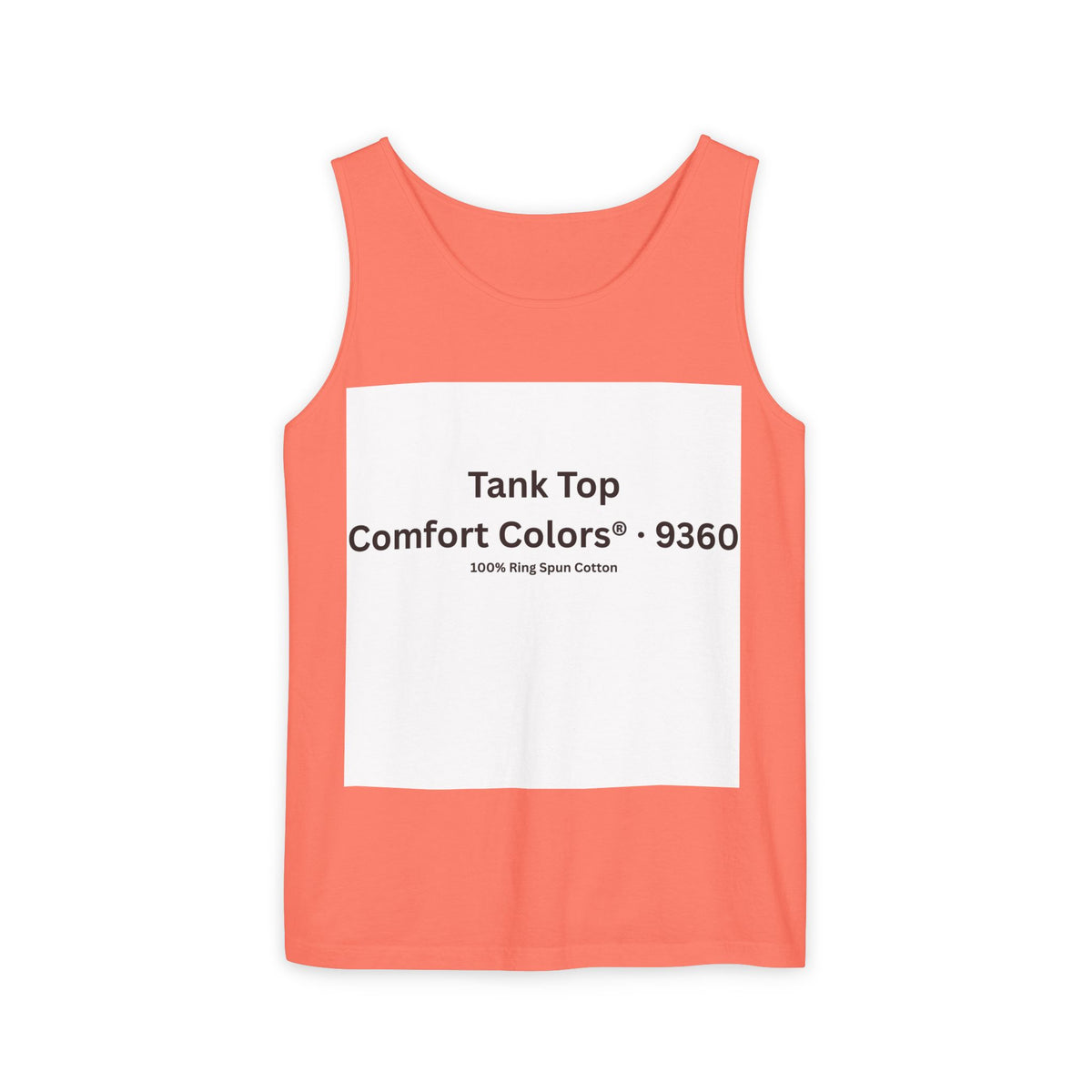 Garment-Dyed Tank Top