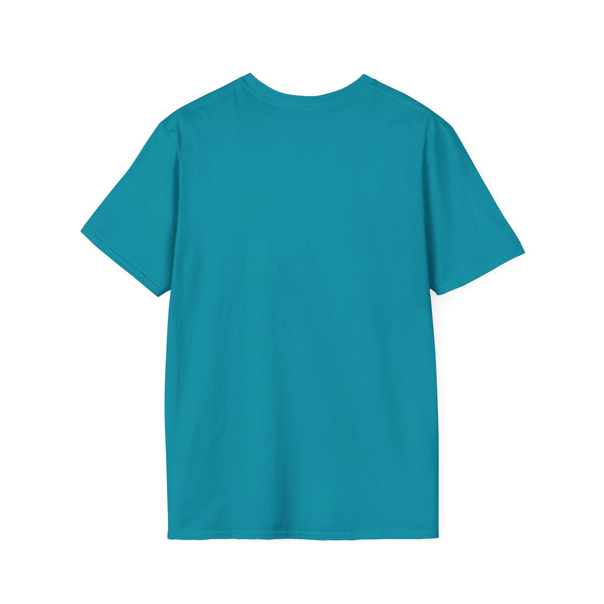 Tropical Blue Softstyle T-shirt, back view — color option for Legacy Layers cigar tees