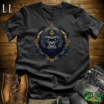 3rd Eye Gorilla Black Black | Mystic Gorilla Tee