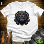 3rd Eye Gorilla Black White | Mystic Gorilla Tee