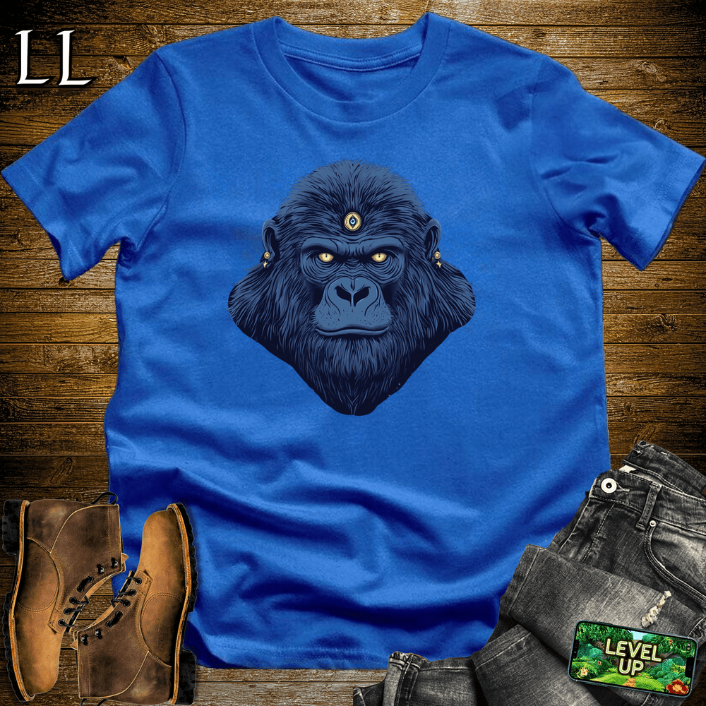 3rd Eye Gorilla Blue Royal | Psychic Tee