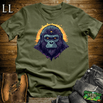 3rd Eye Gorilla Purple Military Green | Mystic Gorilla Tee