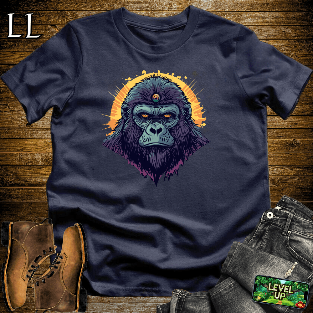 3rd Eye Gorilla Purple - Navy - LegacyLayers
