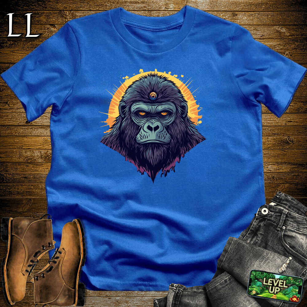 3rd Eye Gorilla Purple Royal | Mystic Gorilla Tee