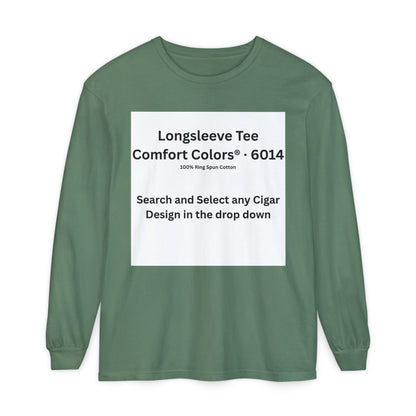 Longsleeve Cigar T-Shirt - Pick Any Design