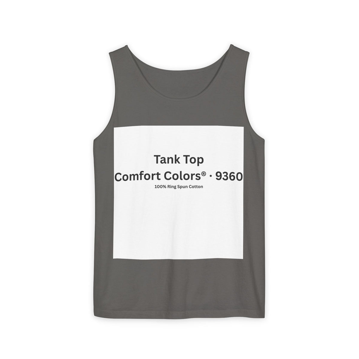 Garment-Dyed Tank Top