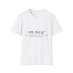 4XL - Choose Design Titles in Order Notes - White - LegacyLayers