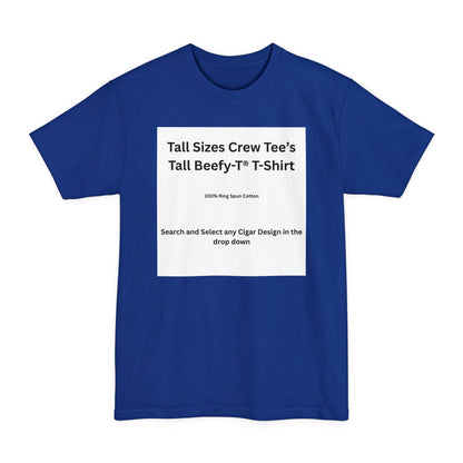 Deep Royal Tall Cigar T-Shirt — color option for any Legacy Layers cigar tee design