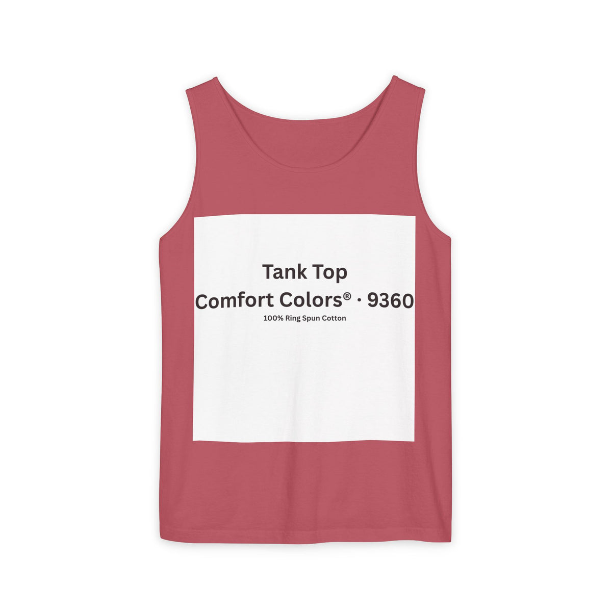 Garment-Dyed Tank Top