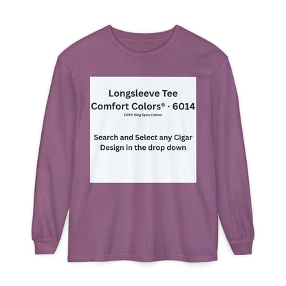 Longsleeve Cigar T-Shirt - Pick Any Design
