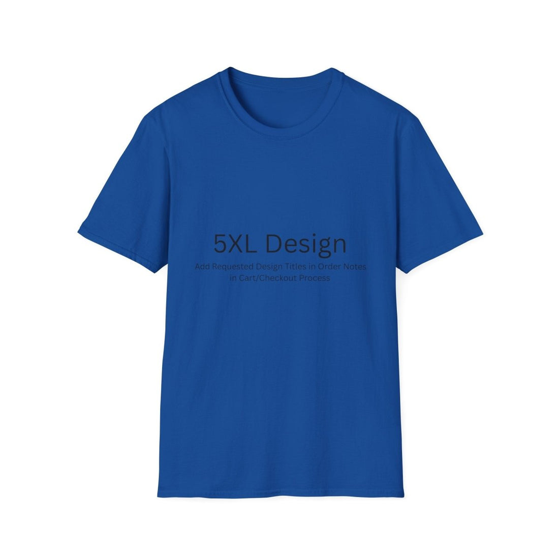 5XL - Choose Design Titles in Order Notes - Royal - LegacyLayers