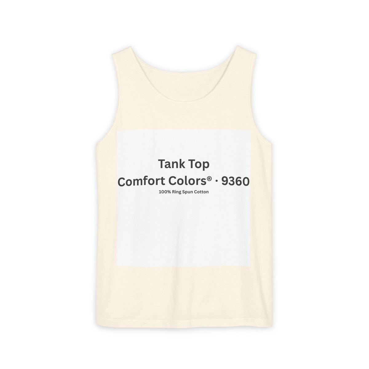 Garment-Dyed Tank Top