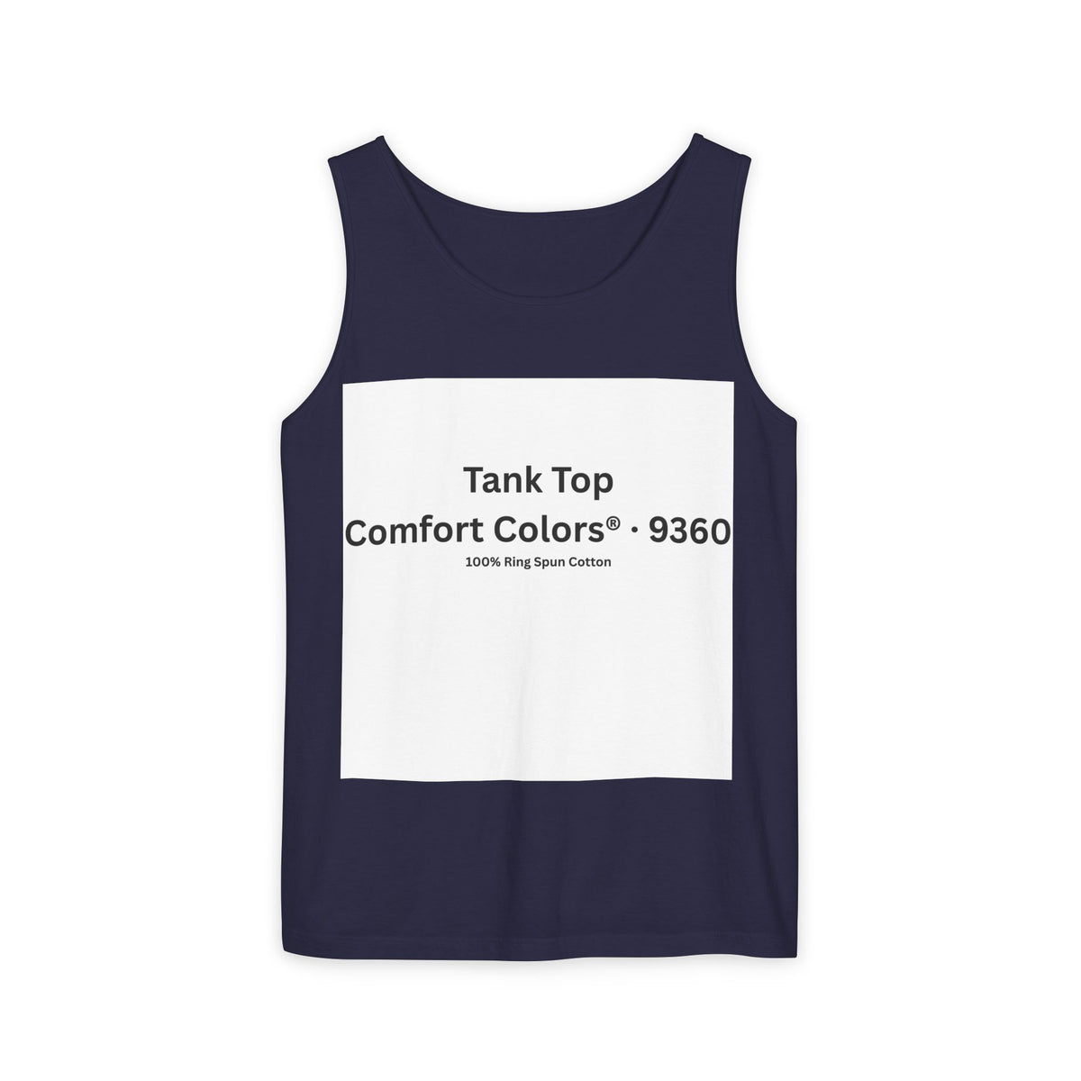 Garment-Dyed Tank Top