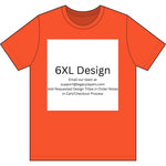 6XL - Choose Design Title in Order Notes
