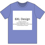 6XL - Choose Design Title in Order Notes