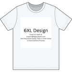 6XL - Choose Design Title in Order Notes