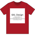 6XL - Choose Design Title in Order Notes