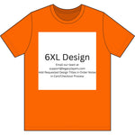 6XL - Choose Design Title in Order Notes