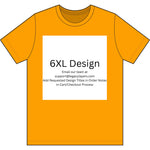 6XL - Choose Design Title in Order Notes