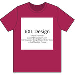 6XL - Choose Design Title in Order Notes