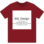 6XL - Choose Design Title in Order Notes