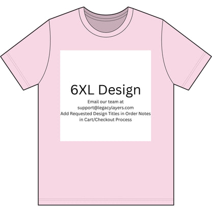 Cherry Blossom 6XL T-Shirt — color option for any Legacy Layers cigar tee design