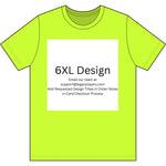 6XL - Choose Design Title in Order Notes