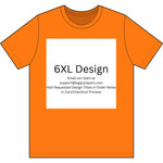 6XL - Choose Design Title in Order Notes