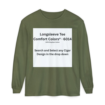 Longsleeve Cigar T-Shirt - Pick Any Design