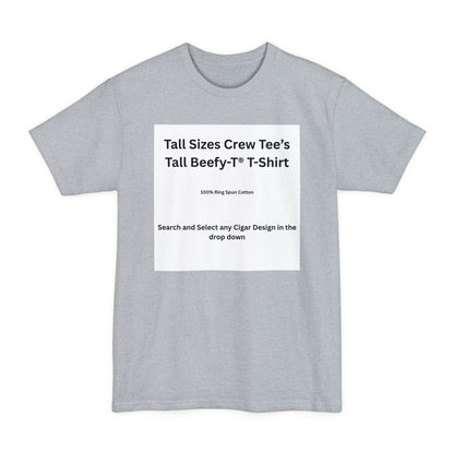 Light Steel Tall Cigar T-Shirt — color option for any Legacy Layers cigar tee design