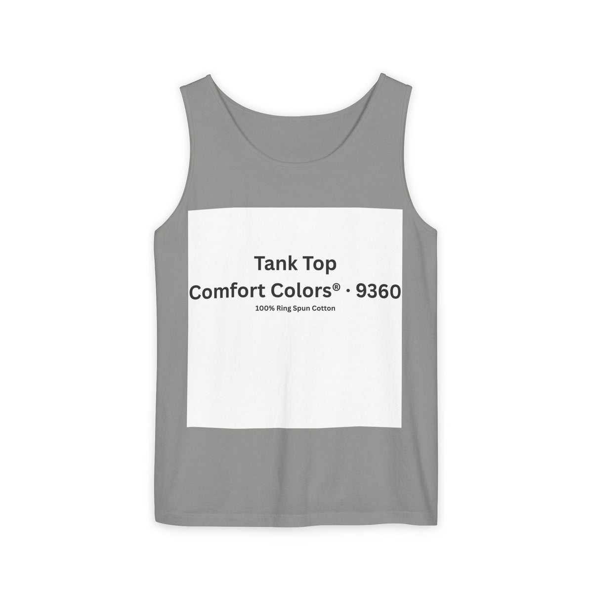 Garment-Dyed Tank Top