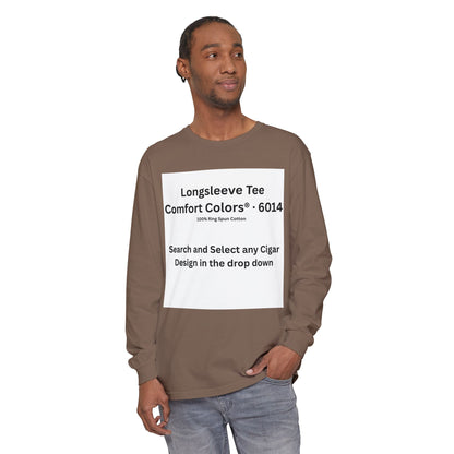 Longsleeve Cigar T-Shirt - Pick Any Design