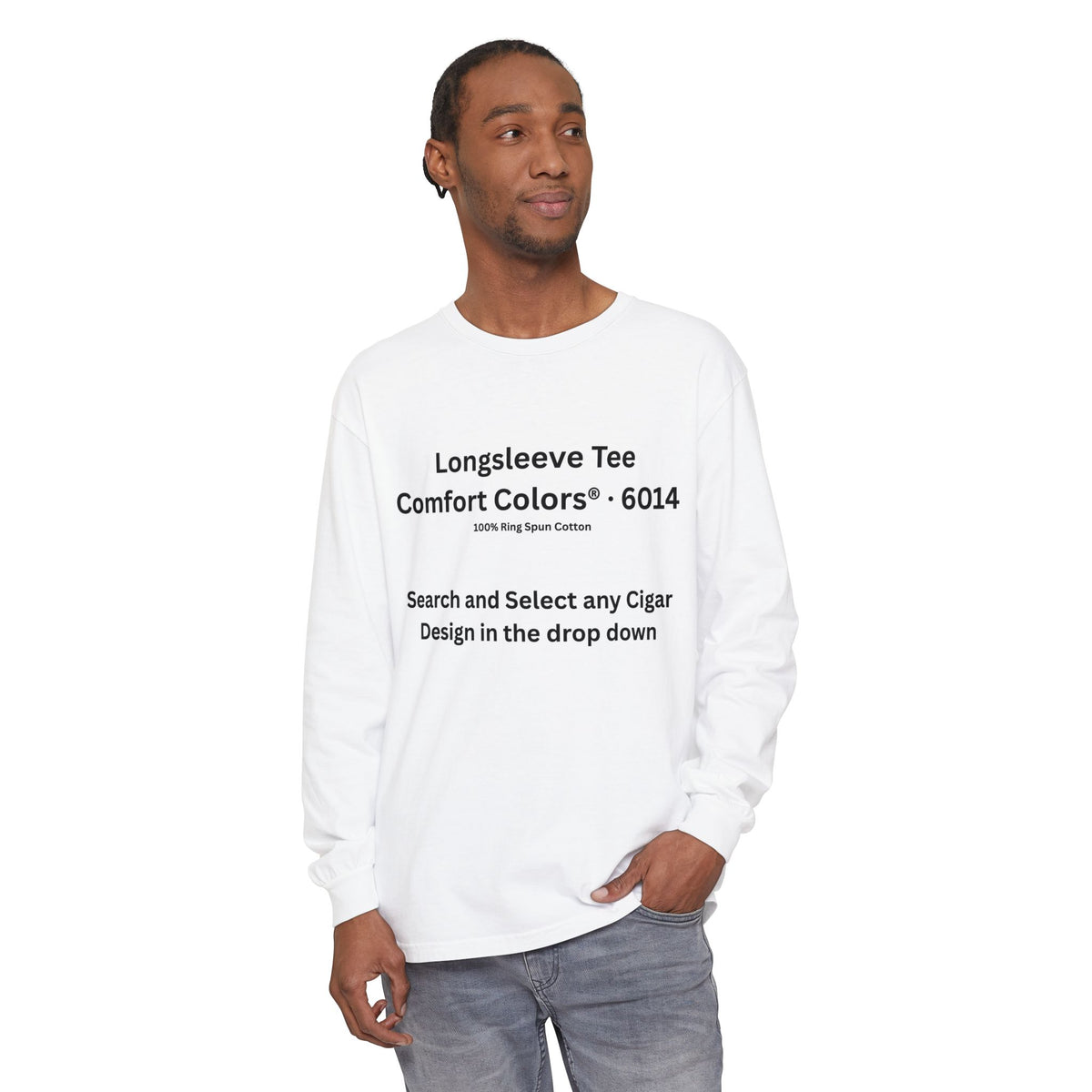 Longsleeve Cigar T-Shirt - Pick Any Design