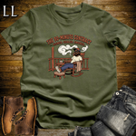 90 Minute Cigar Contract 1 T-Shirt Military Green | Funny Cigar Shirt
