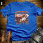 90 Minute Cigar Contract 2 T-Shirt Royal Blue | Funny Cigar Quote Tee